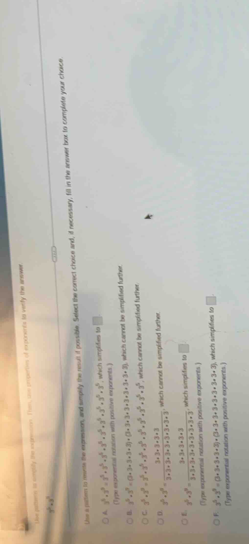 use a pattern to rewrite the expression, and simplify the result if pos…