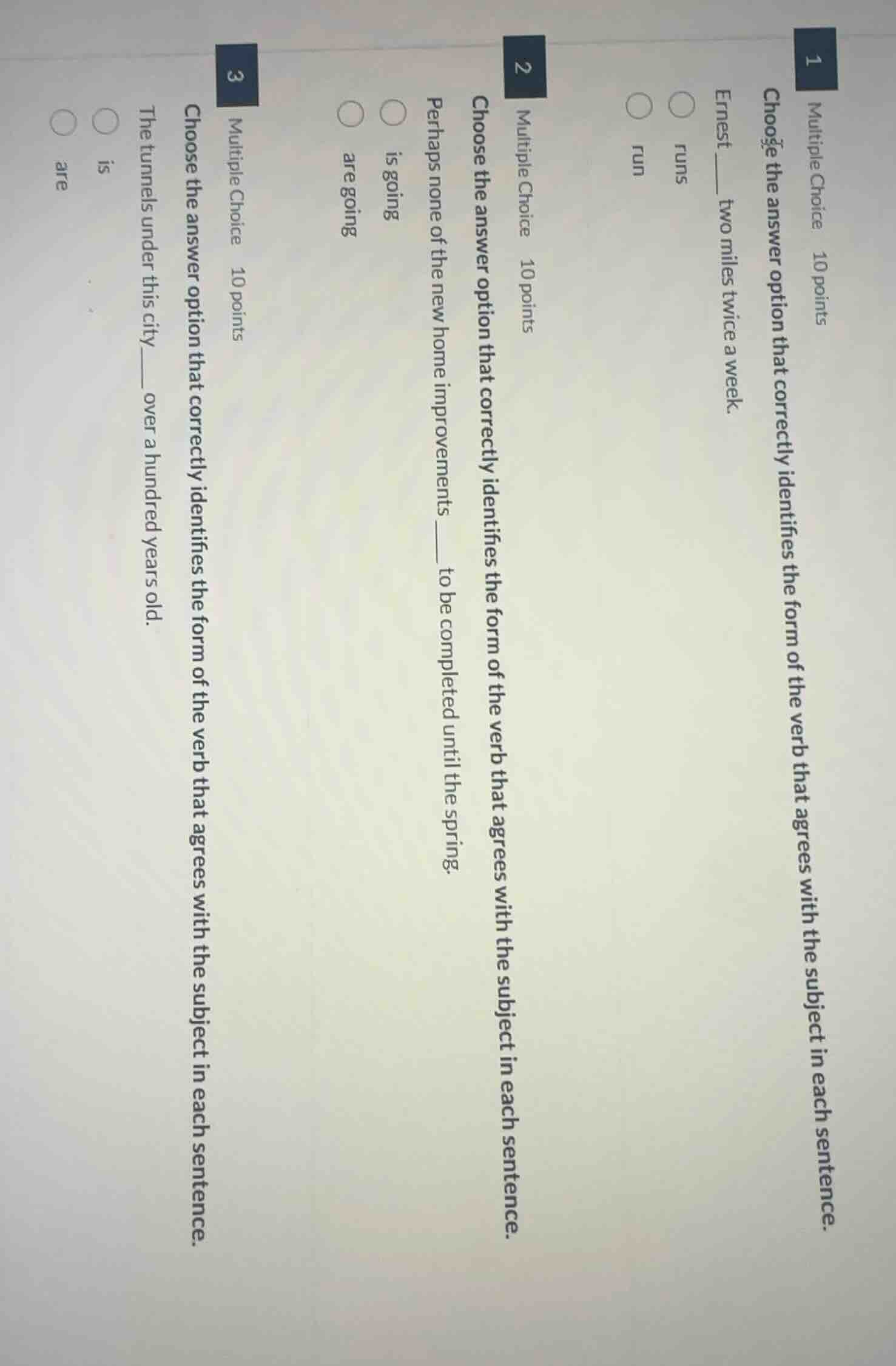 1 multiple choice 10 points choose the answer option that correctly ide…