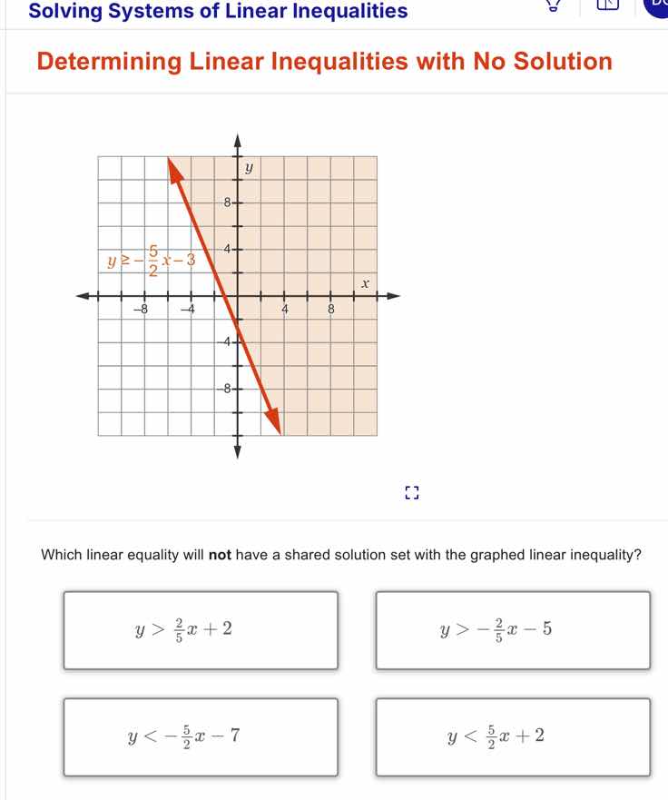 solving systems of linear inequalities determining linear inequalities …