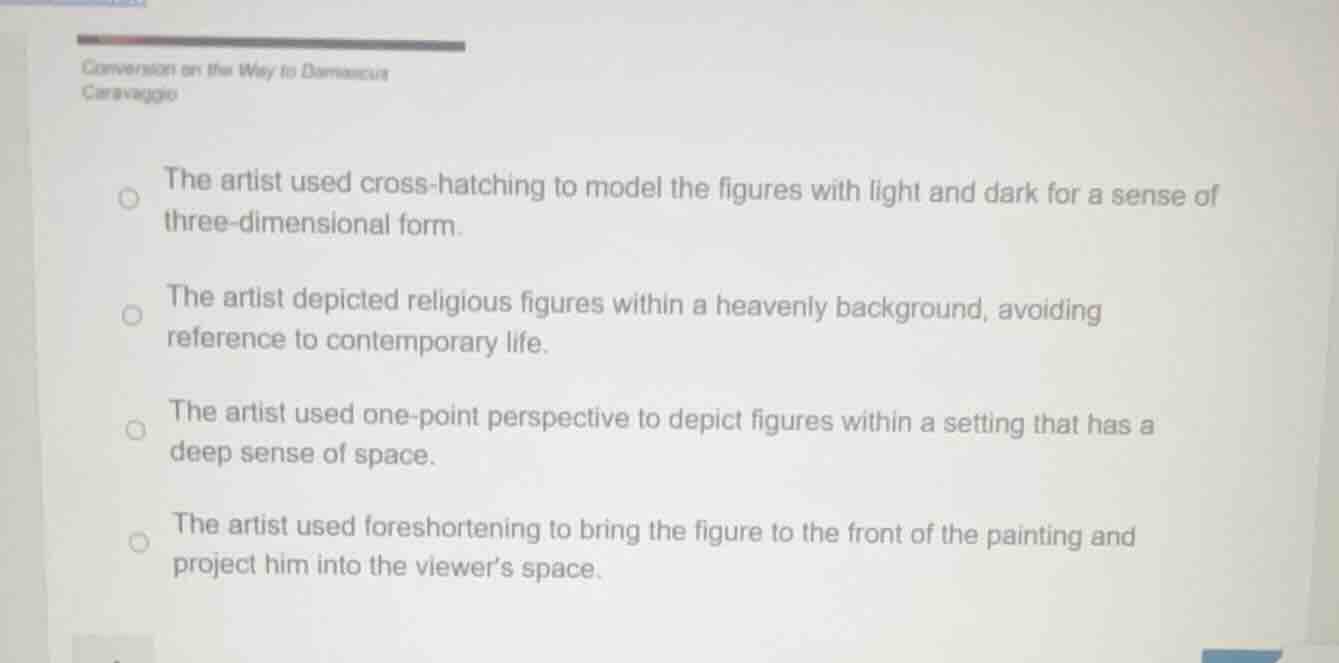 conversion on the way to damascus caravaggio the artist used cross - ha…