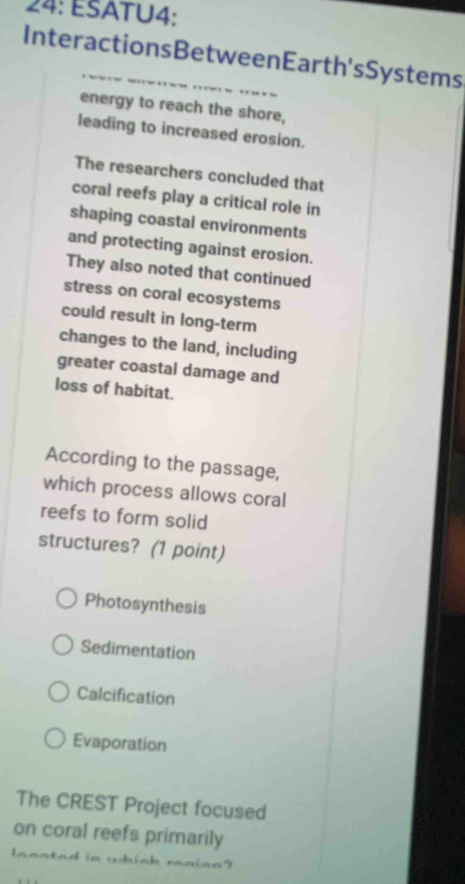 24: esatu4: interactionsbetweenearthssystems energy to reach the shore,…