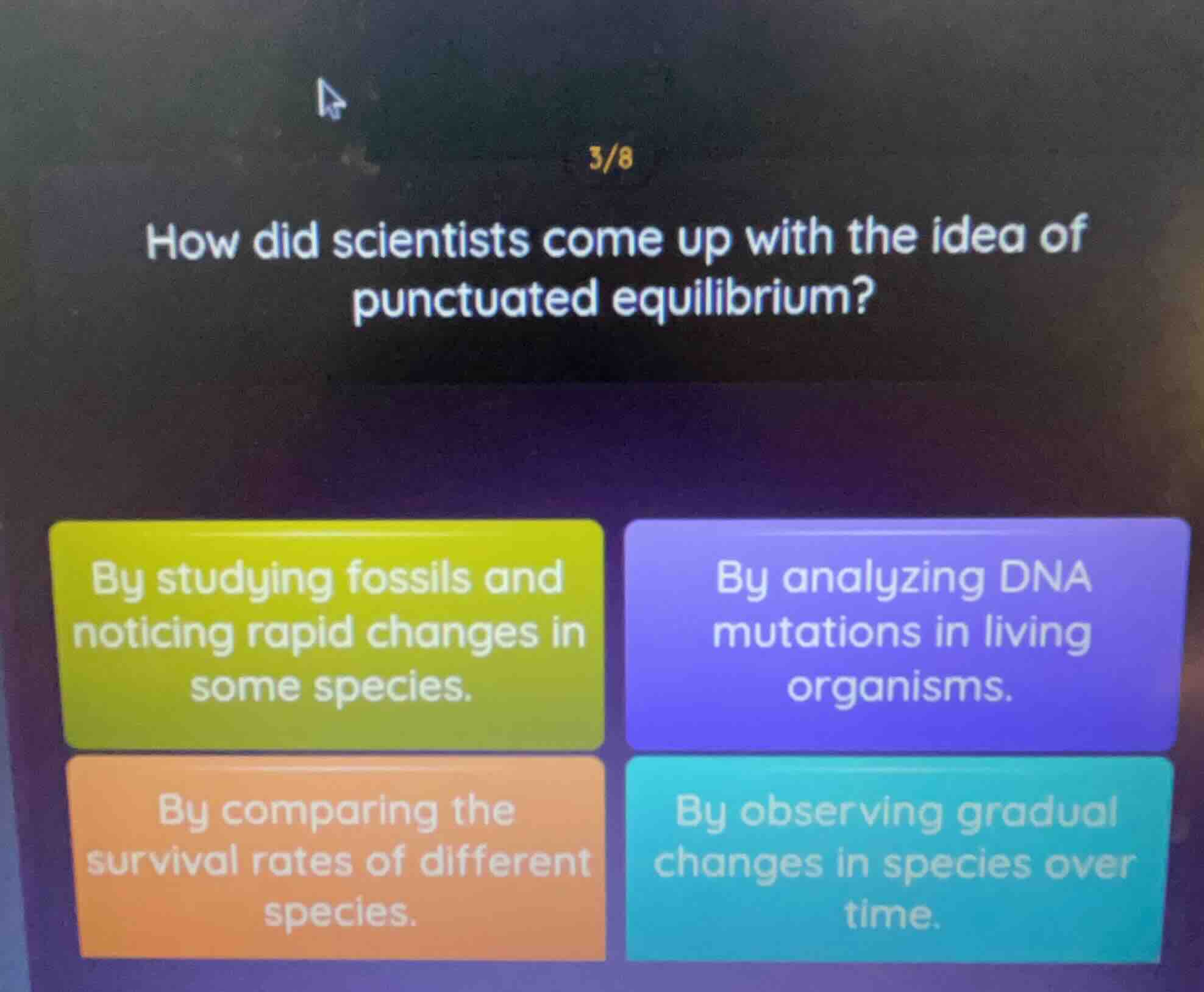 how did scientists come up with the idea of punctuated equilibrium? by …