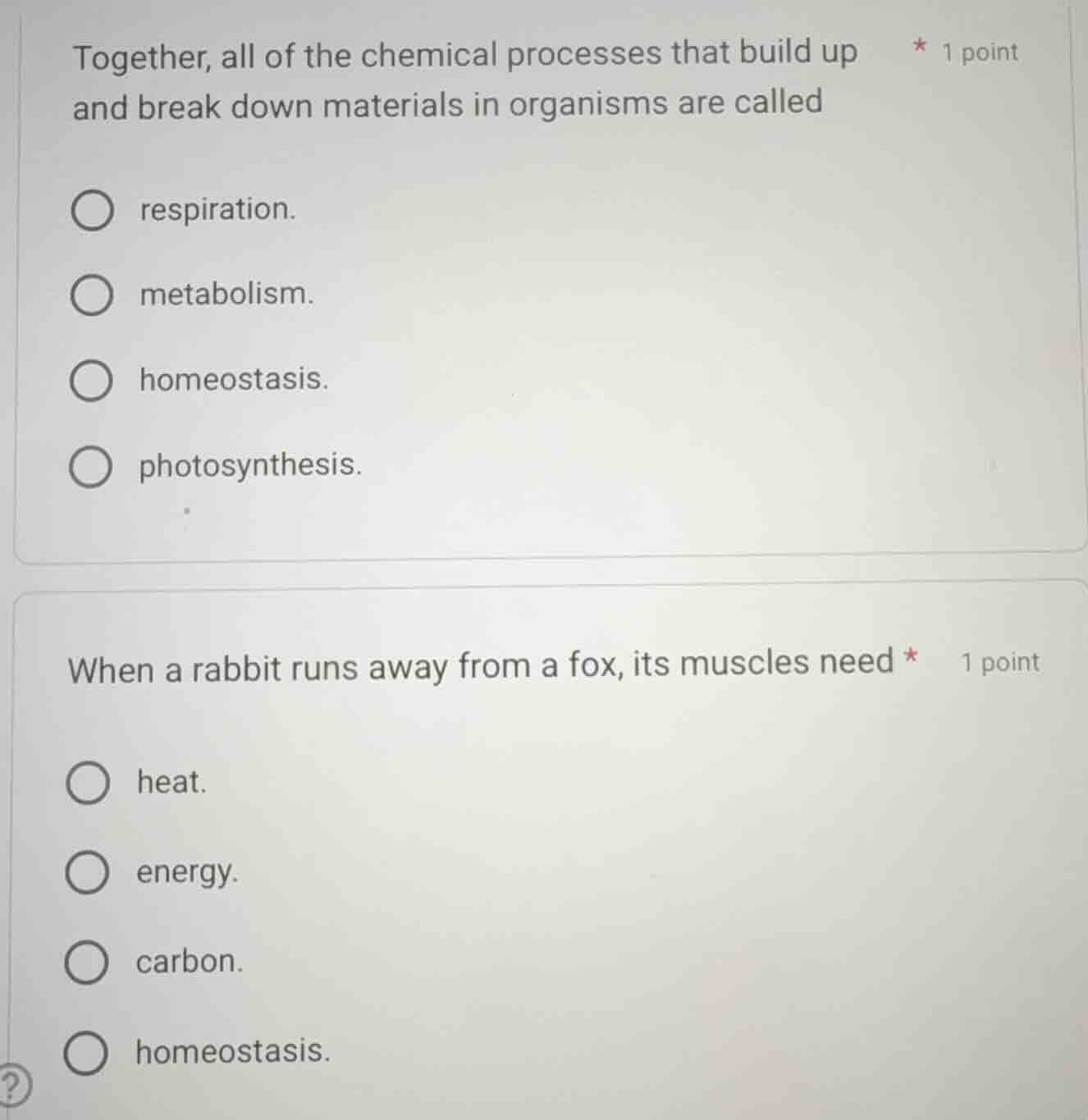 together, all of the chemical processes that build up and break down ma…