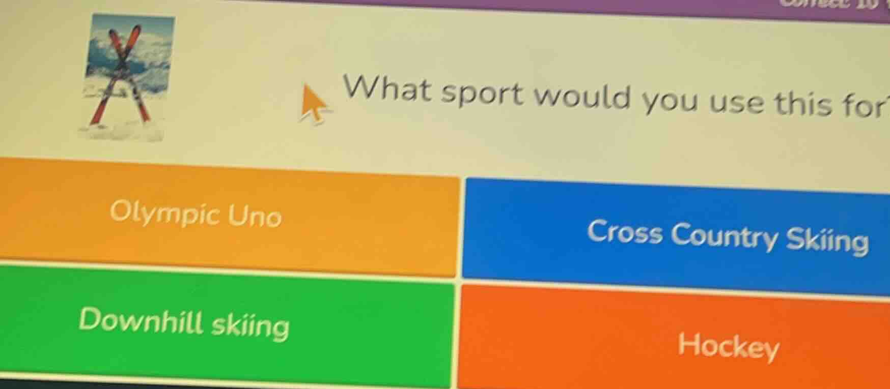 what sport would you use this for? olympic uno cross country skiing dow…