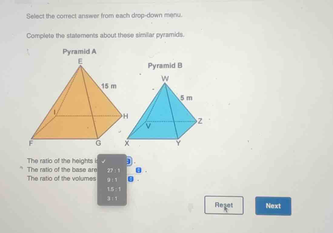 select the correct answer from each drop - down menu. complete the stat…