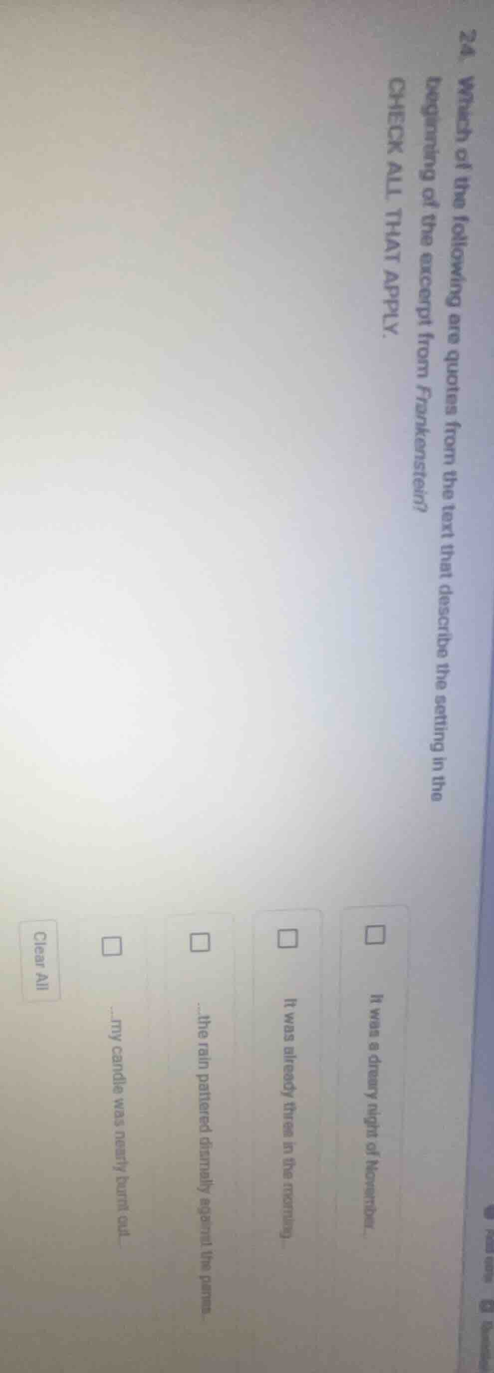 2a. which of the following are quotes from the text that describe the s…