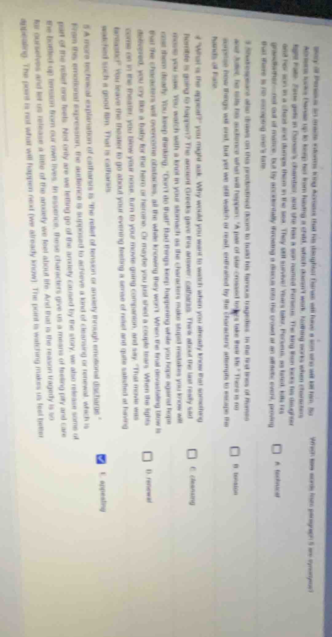 many of us (perhaps all) thrive on stories. a good story will have a st…