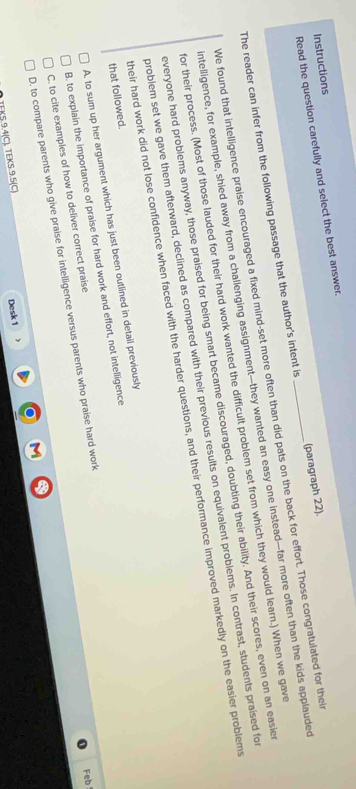 instructions read the question carefully and select the best answer. th…