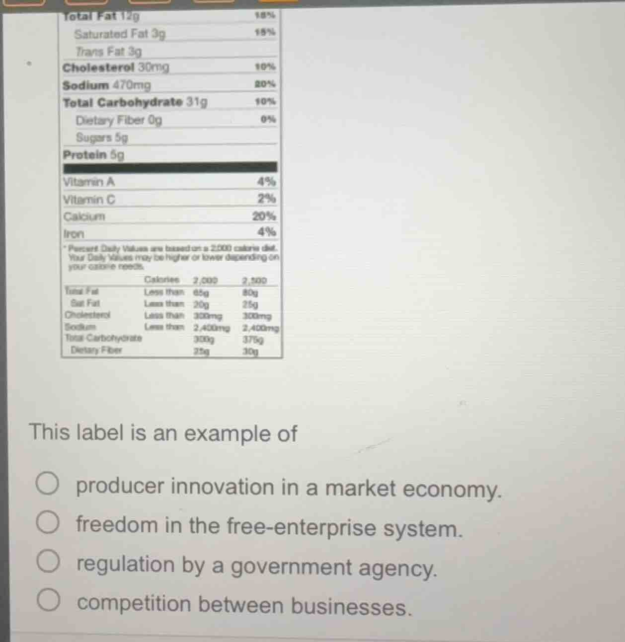 total fat 12g 18% saturated fat 3g 18% trans fat 3g cholesterol 30mg 10…