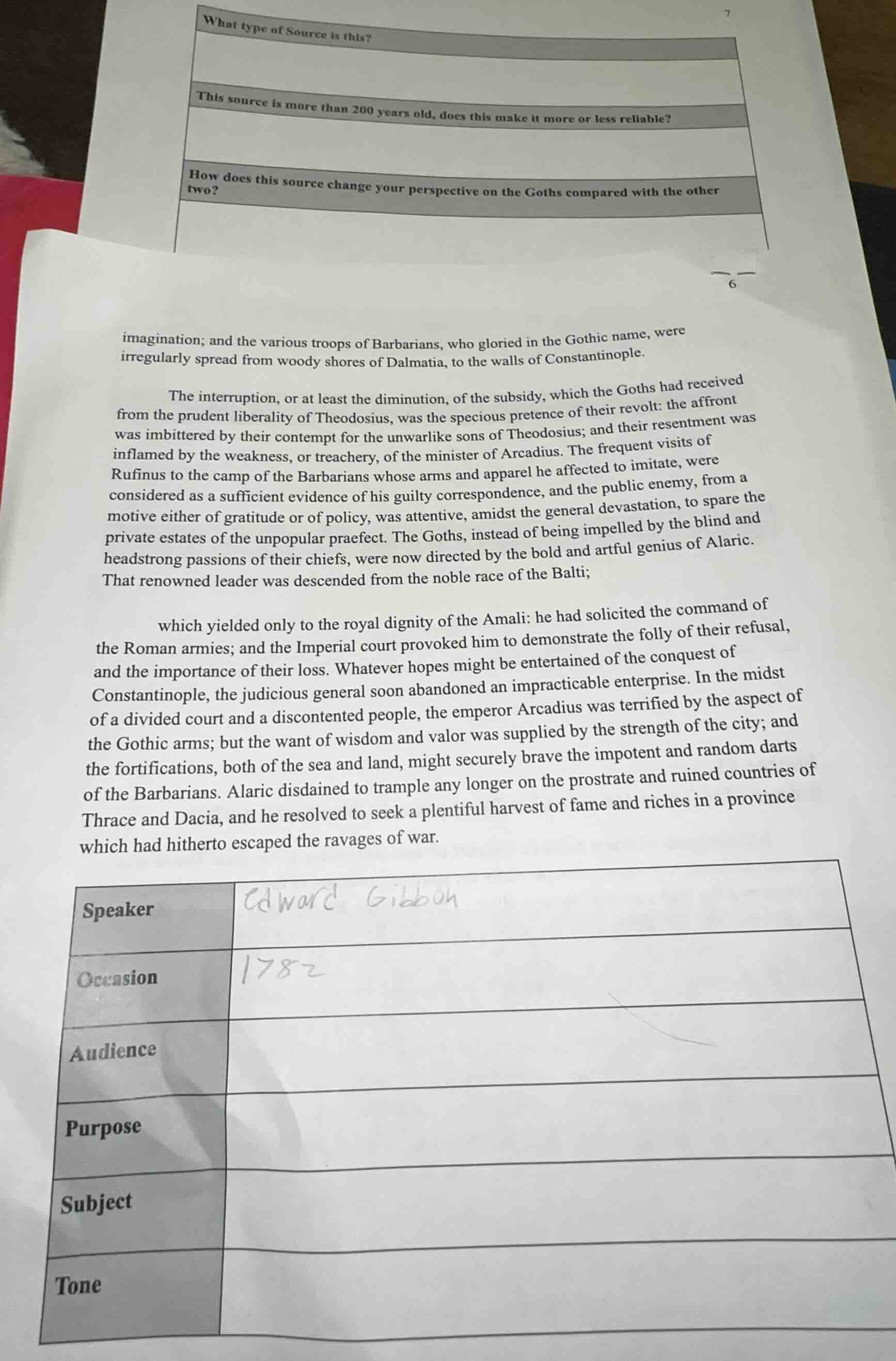 imagination; and the various troops of barbarians, who gloried in the g…