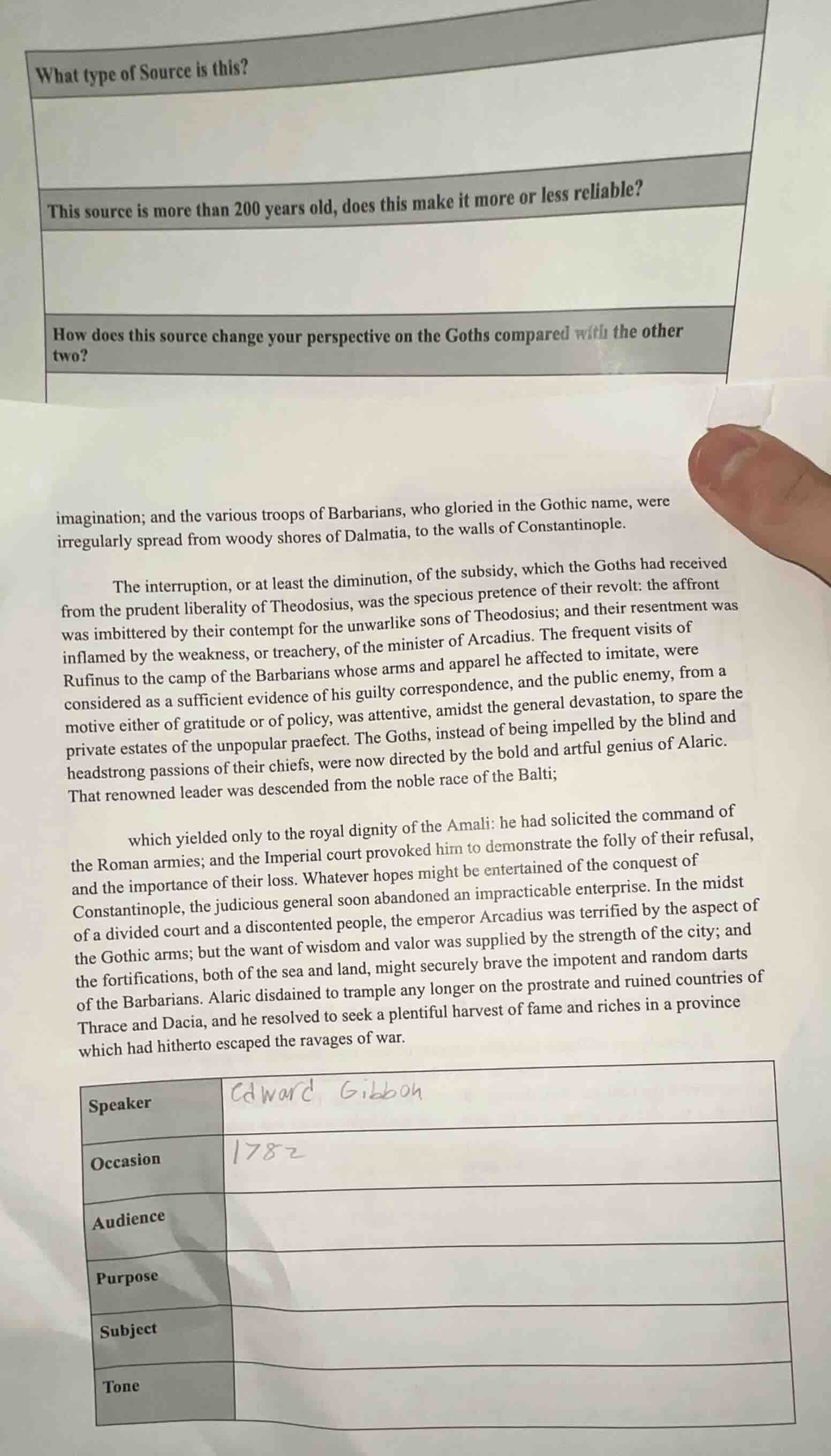 what type of source is this? this source is more than 200 years old, do…