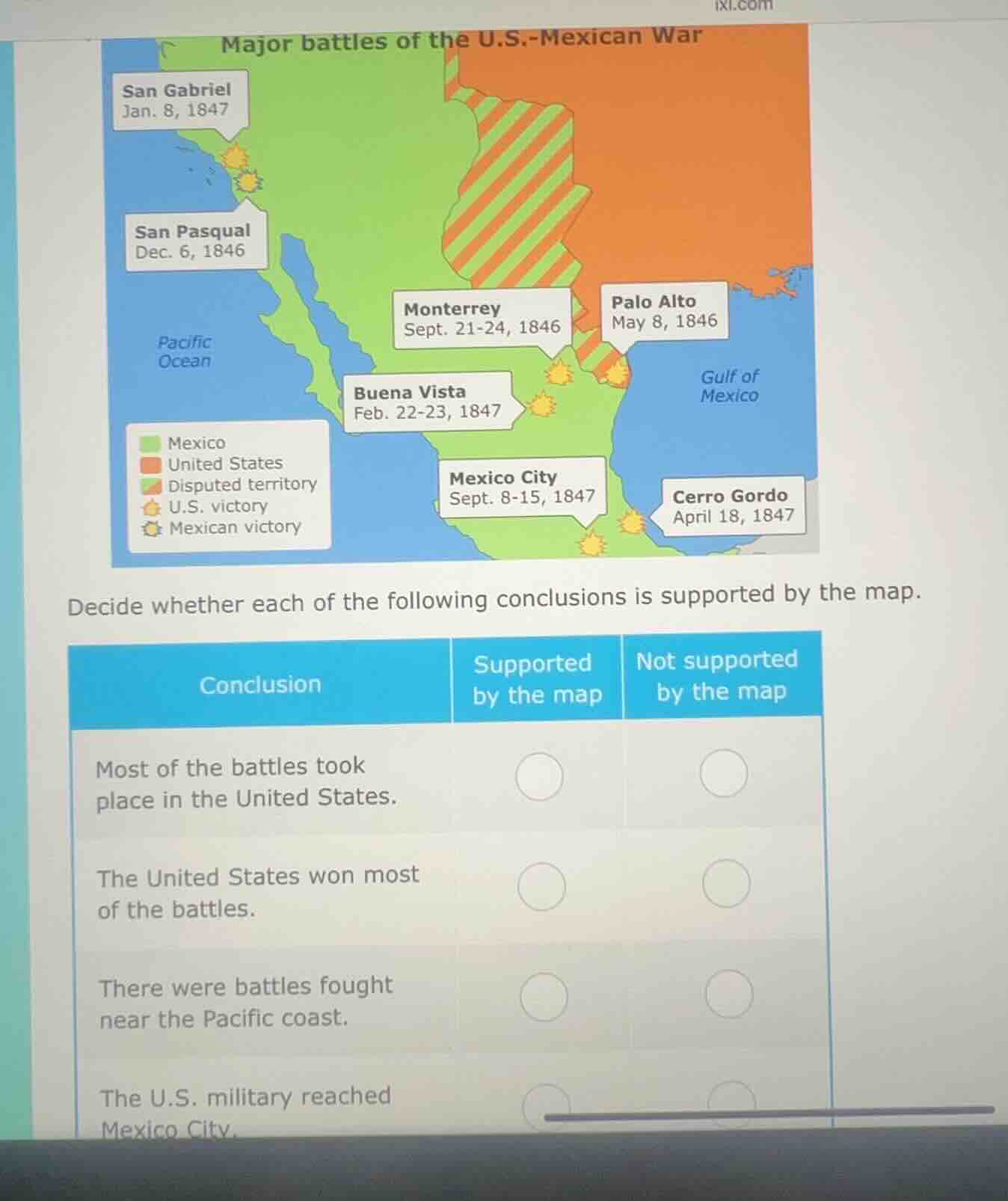 major battles of the u.s.-mexican war san gabriel jan. 8, 1847 san pasq…