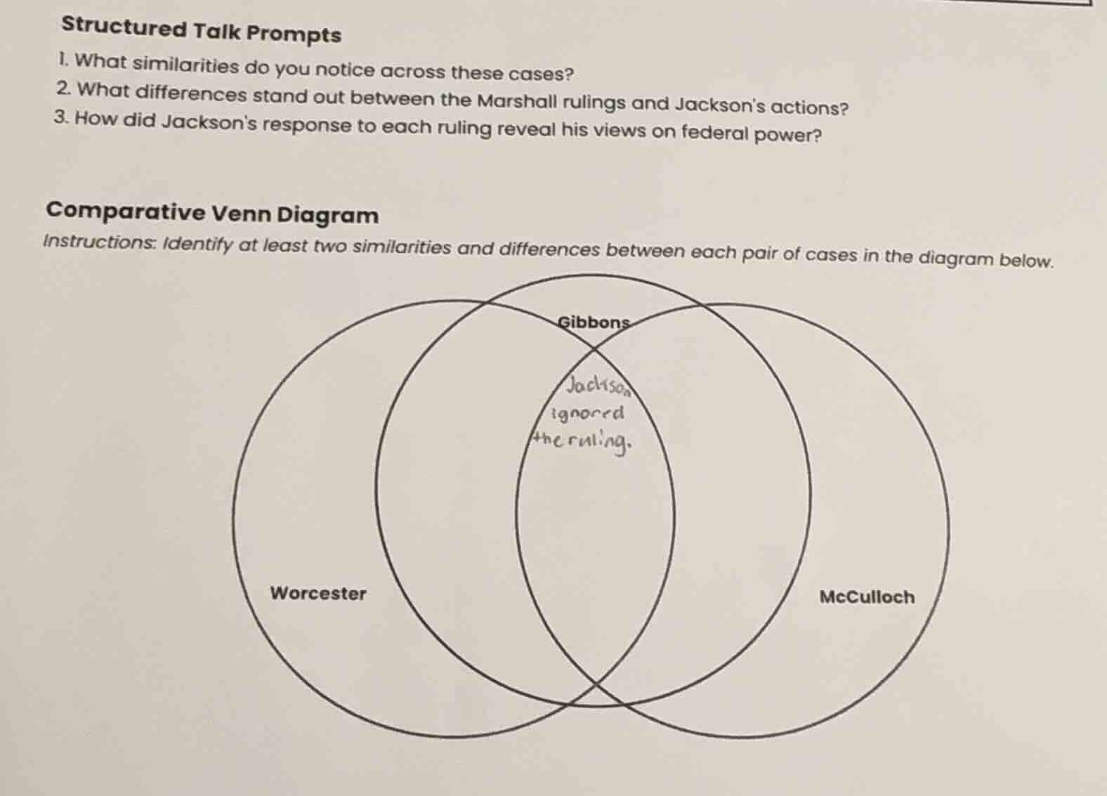 structured talk prompts 1. what similarities do you notice across these…