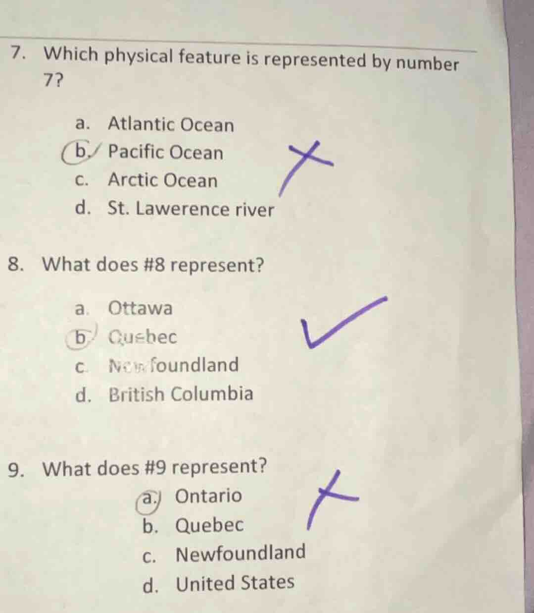 7. which physical feature is represented by number 7? a. atlantic ocean…