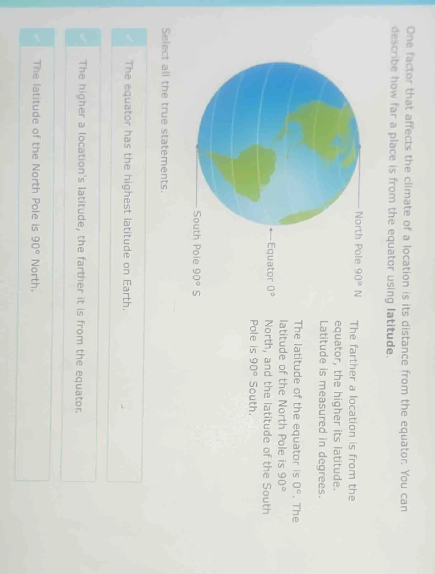 one factor that affects the climate of a location is its distance from …