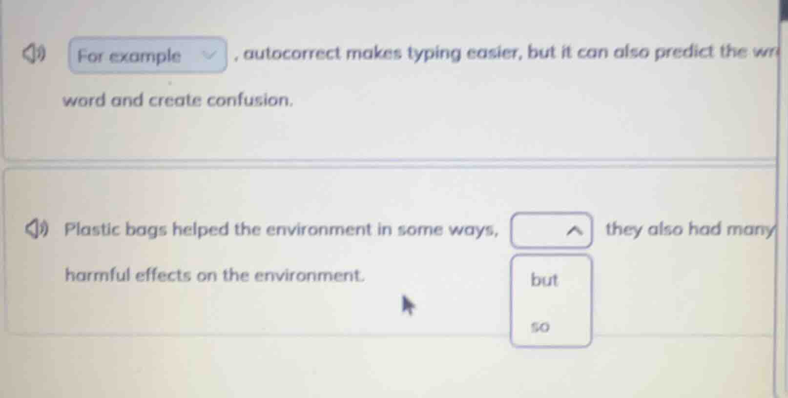 for example, autocorrect makes typing easier, but it can also predict t…