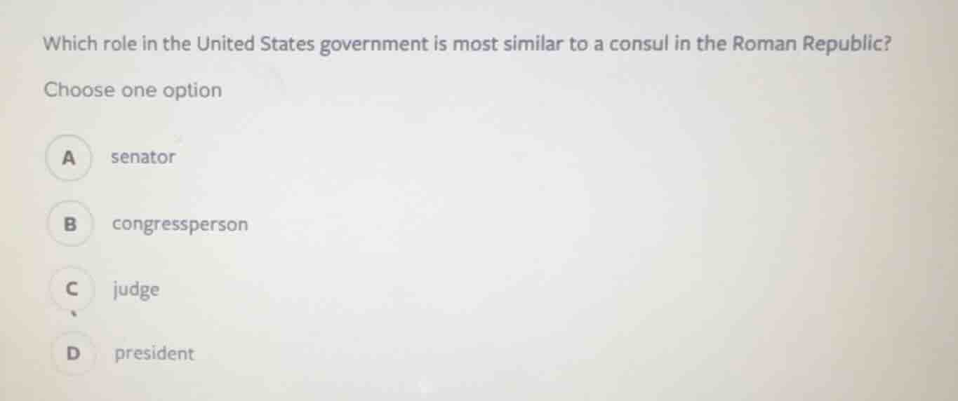 which role in the united states government is most similar to a consul …