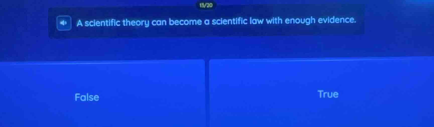 a scientific theory can become a scientific law with enough evidence. f…