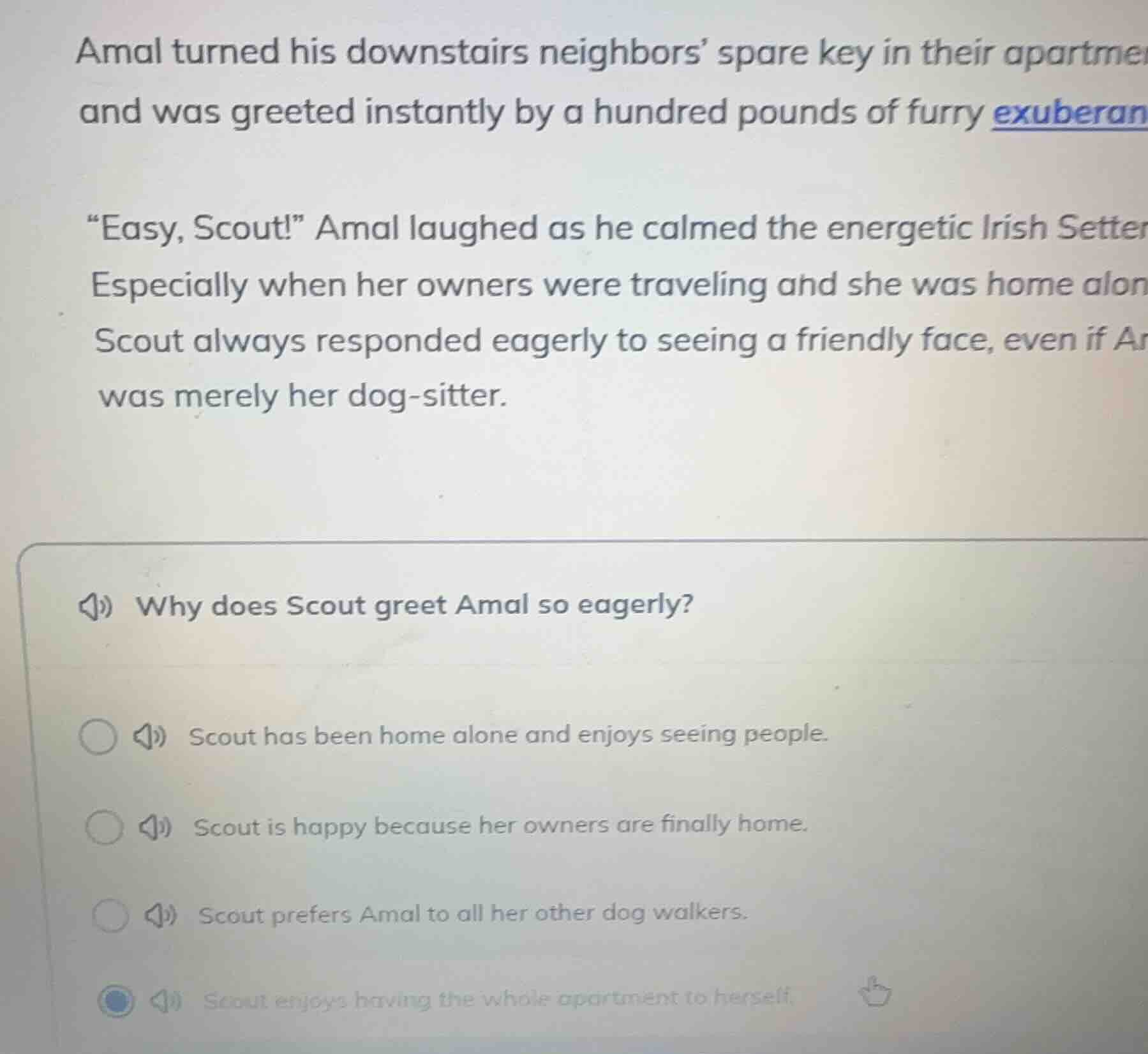 amal turned his downstairs neighbors’ spare key in their apartme and wa…