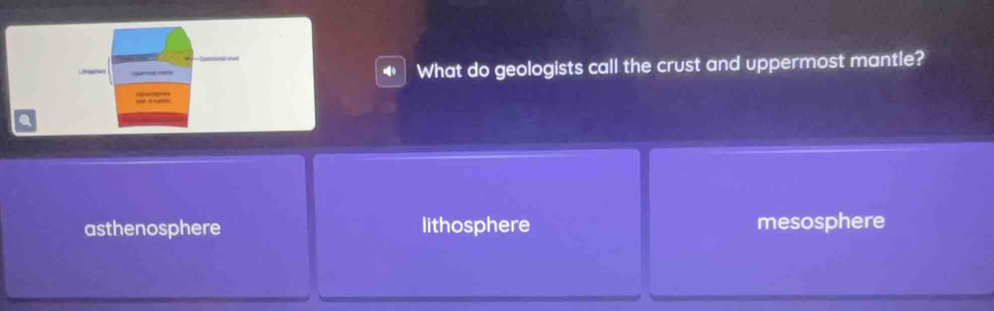 what do geologists call the crust and uppermost mantle? asthenosphere l…