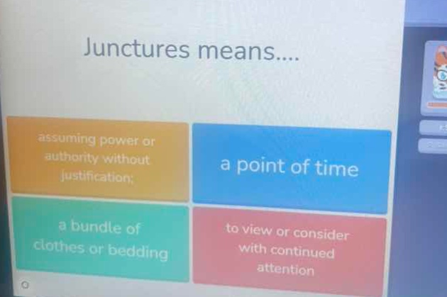 junctures means.... assuming power or authority without justification; …