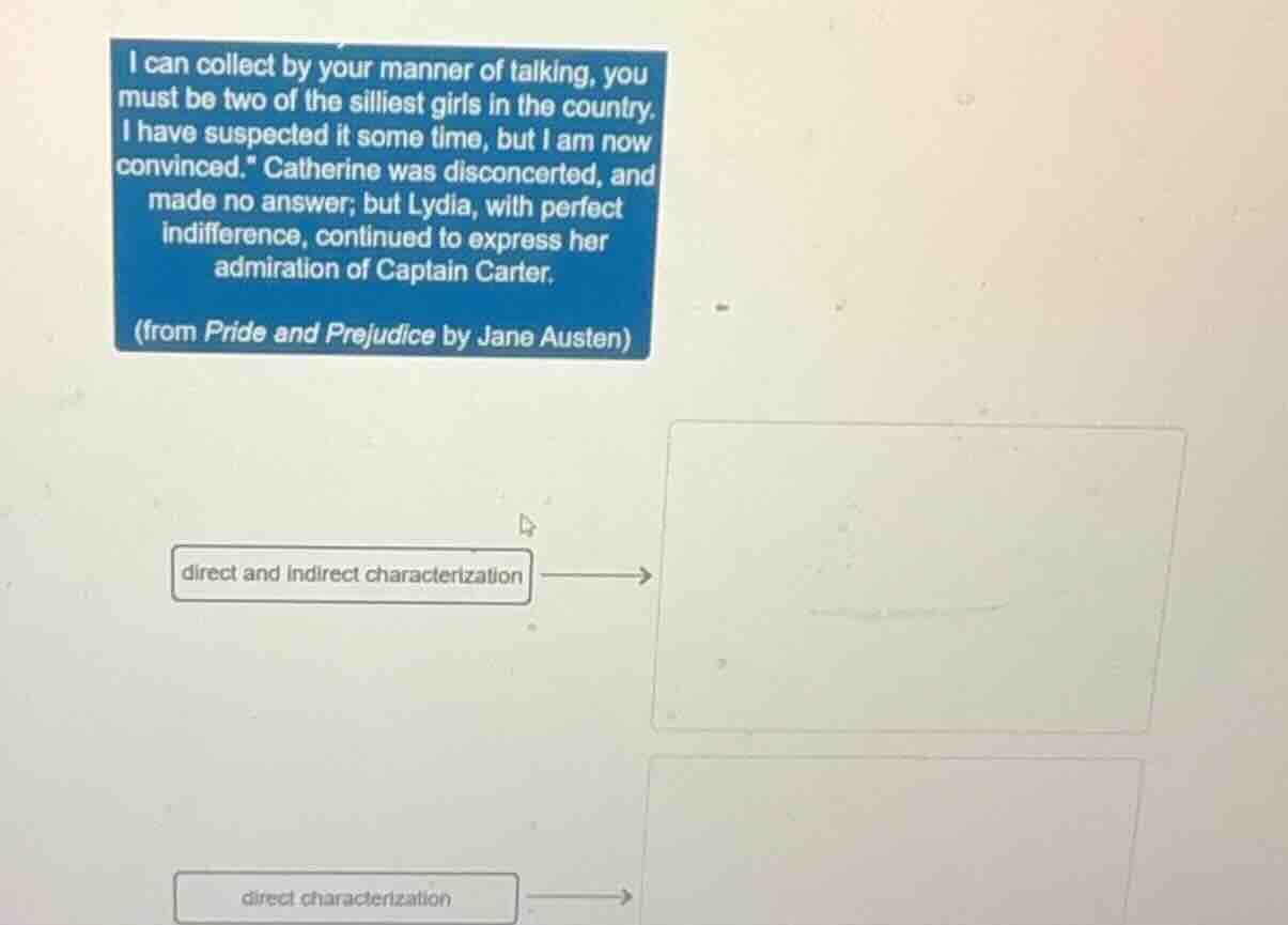 i can collect by your manner of talking, you must be two of the sillies…