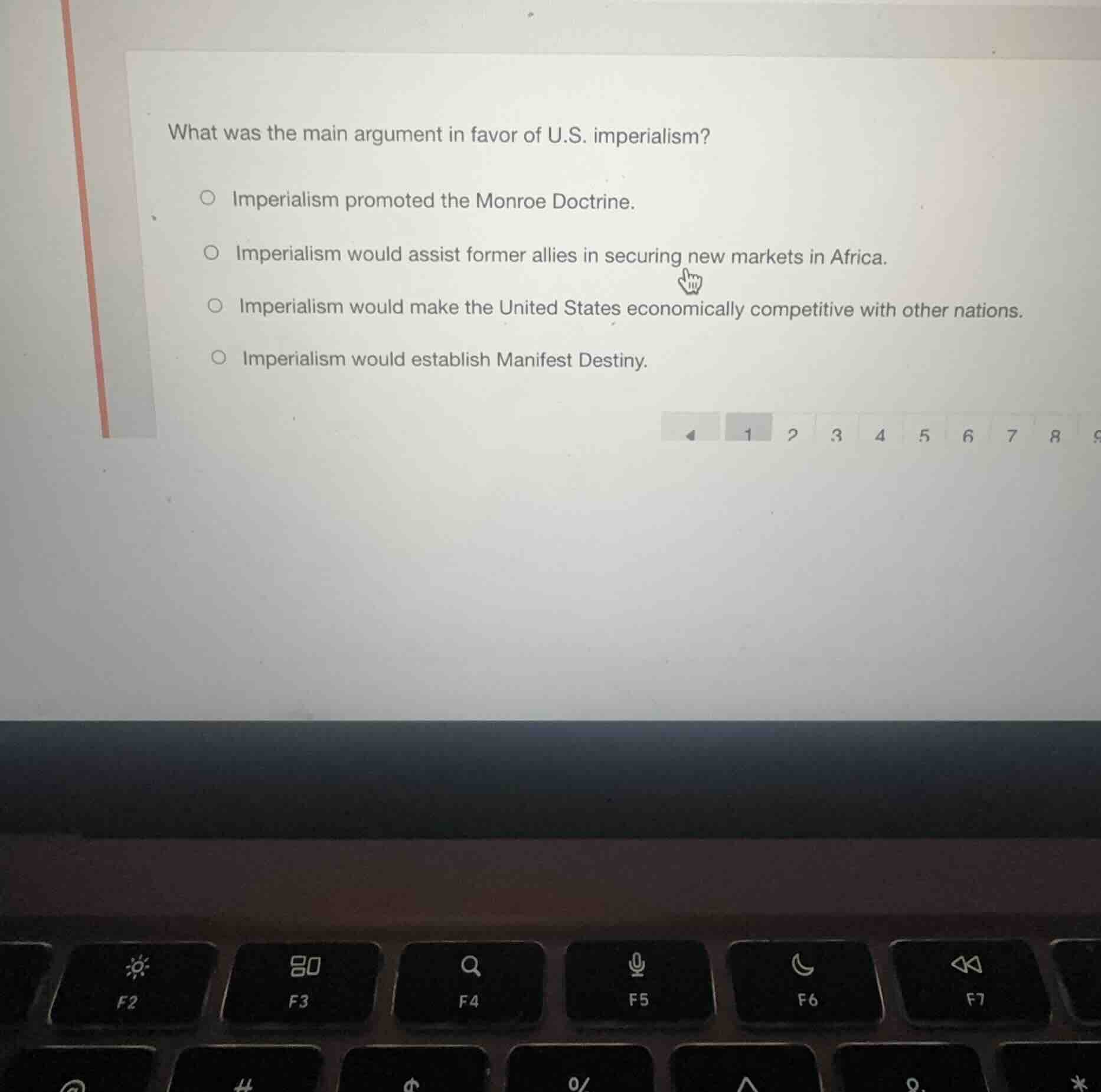 what was the main argument in favor of u.s. imperialism? - imperialism …