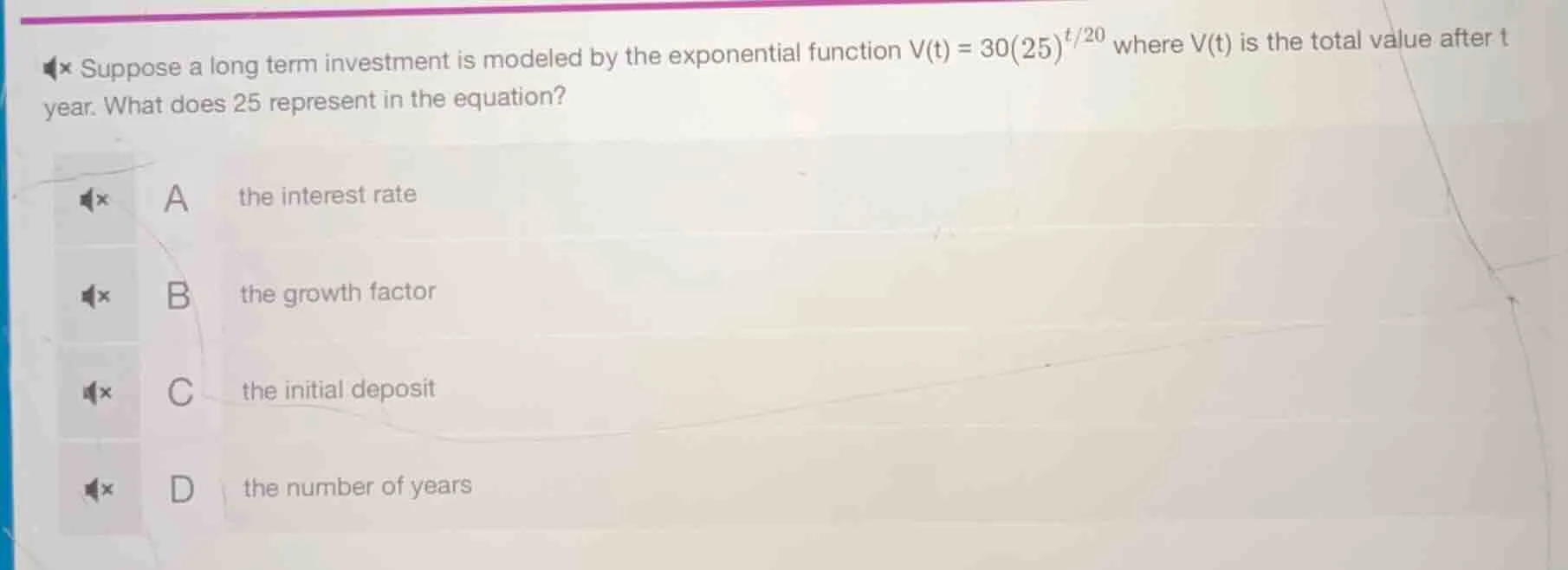 suppose a long term investment is modeled by the exponential function $…
