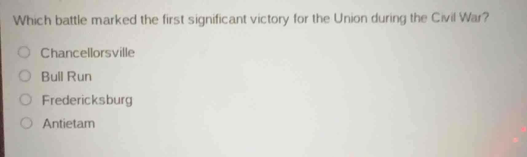 which battle marked the first significant victory for the union during …