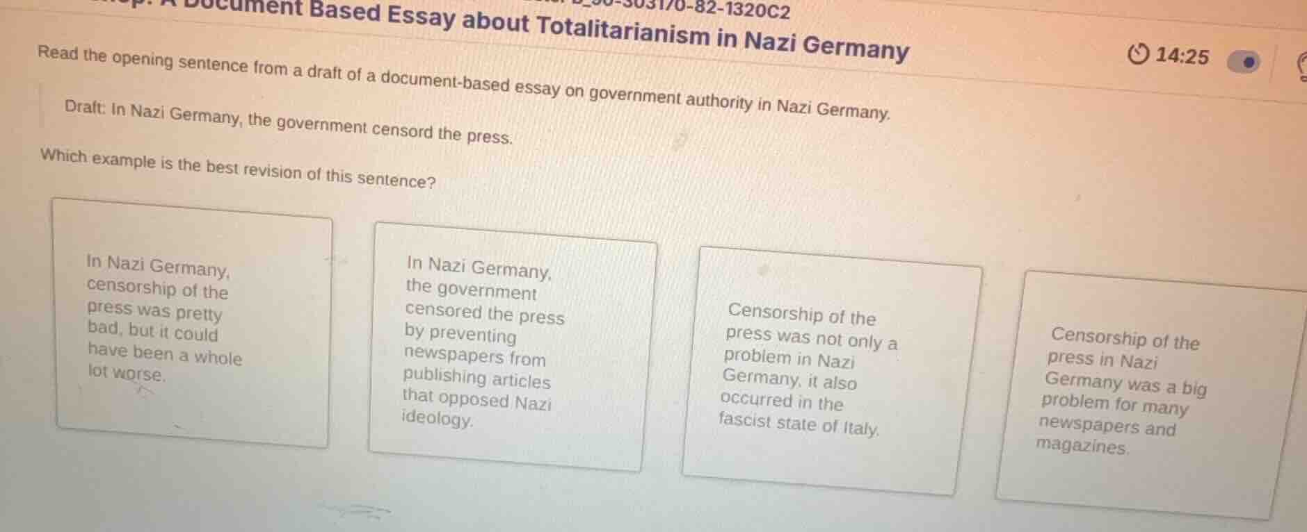 a document based essay about totalitarianism in nazi germany read the o…