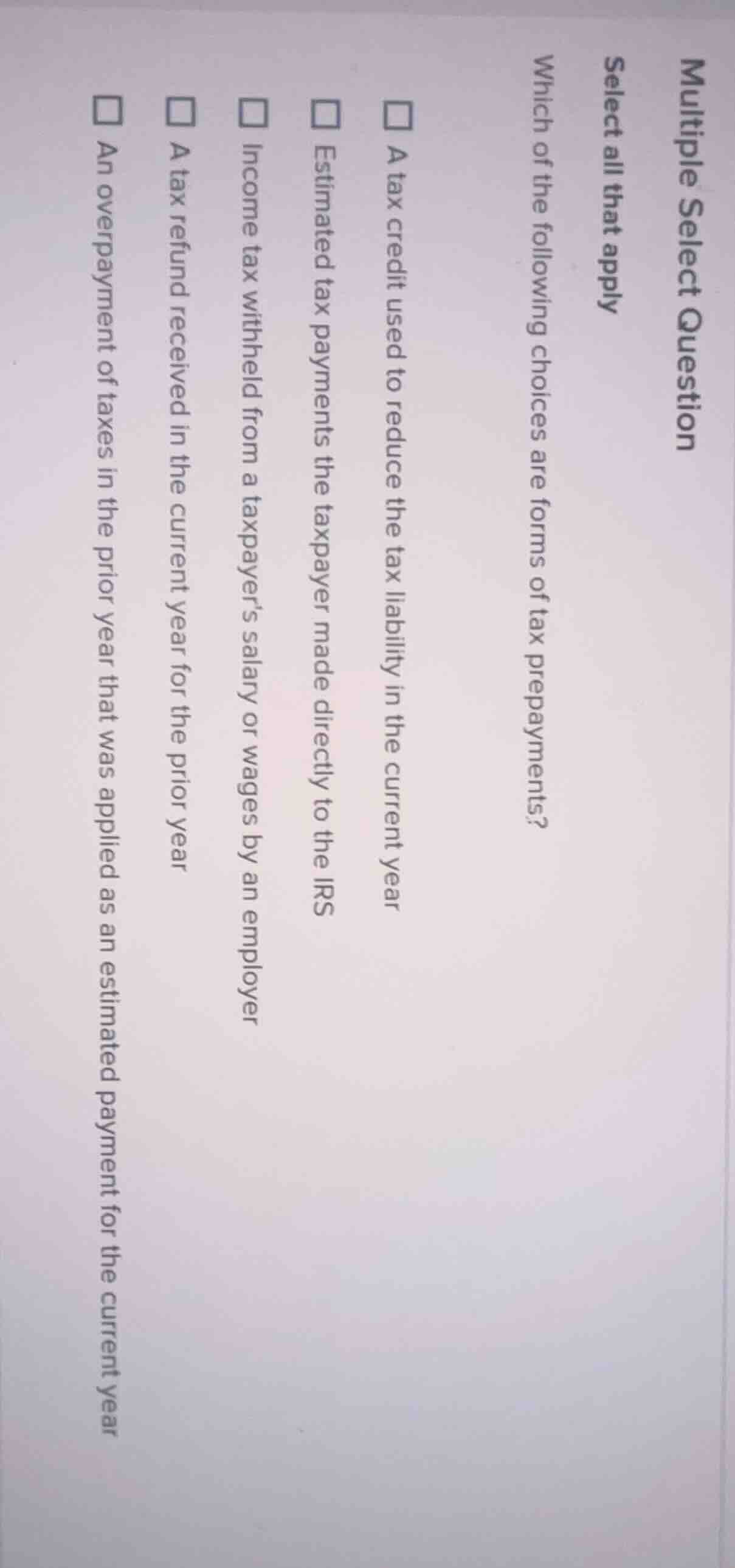 multiple select question select all that apply which of the following c…