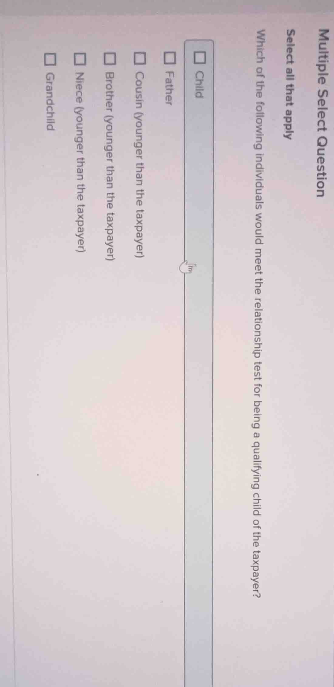 multiple select question select all that apply which of the following i…