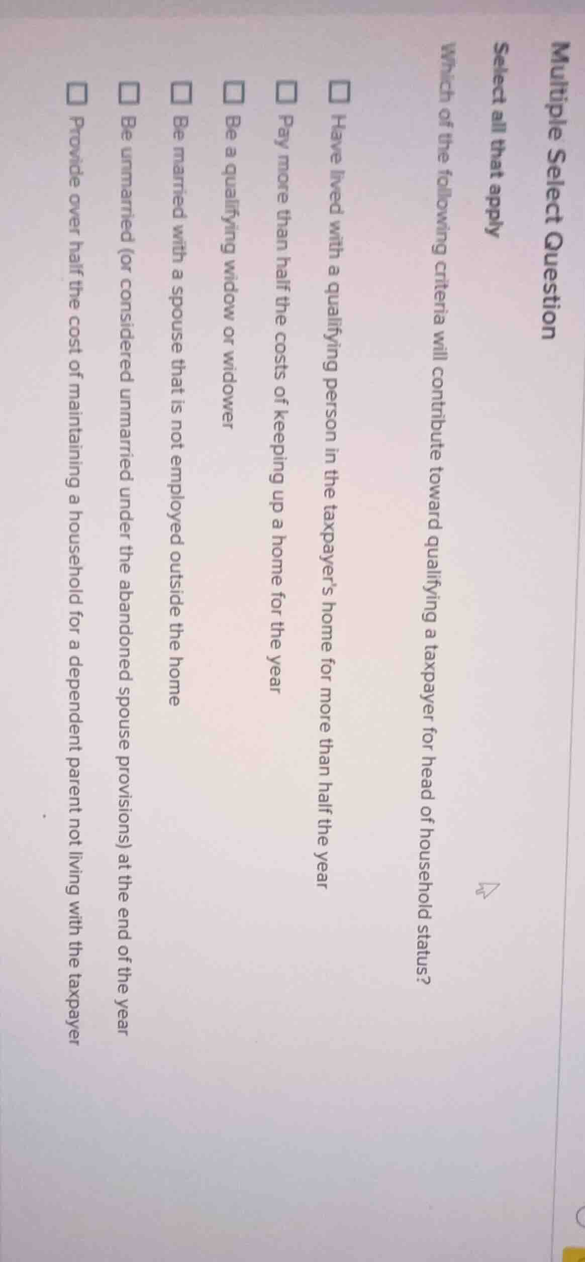 multiple select question select all that apply which of the following c…