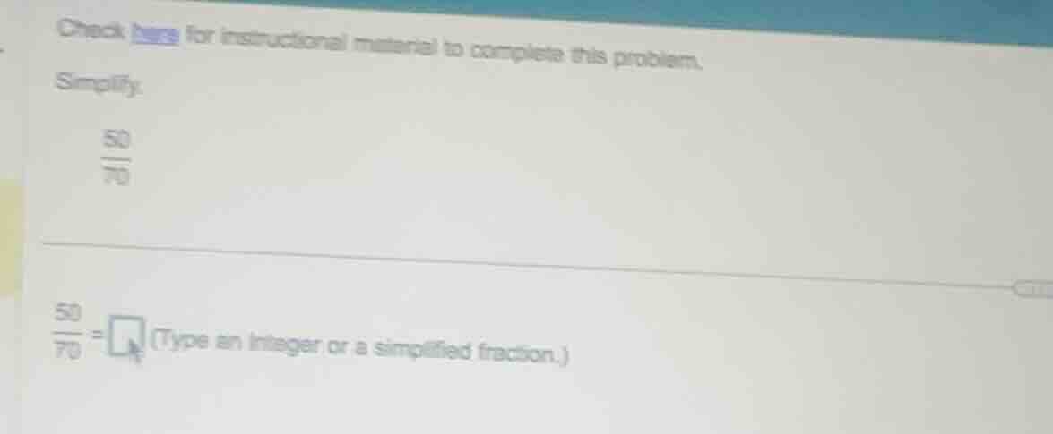 check here for instructional material to complete this problem. simplif…