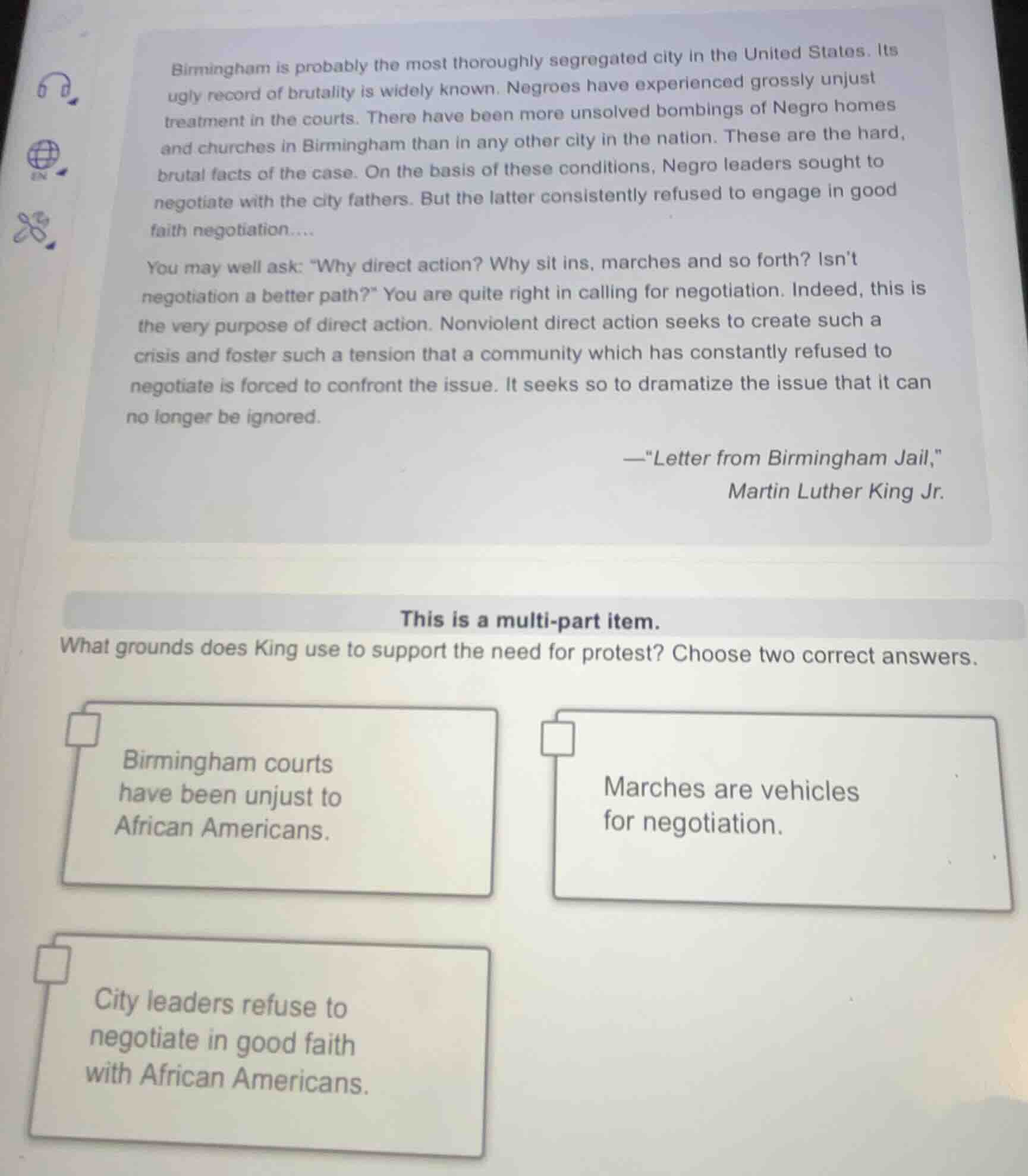 birmingham is probably the most thoroughly segregated city in the unite…