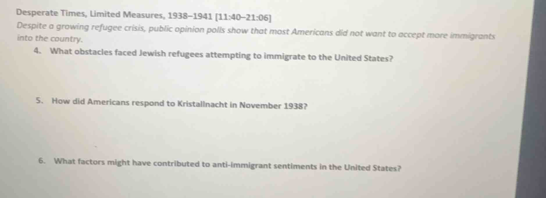 desperate times, limited measures, 1938–1941 11:40–21:06 despite a grow…