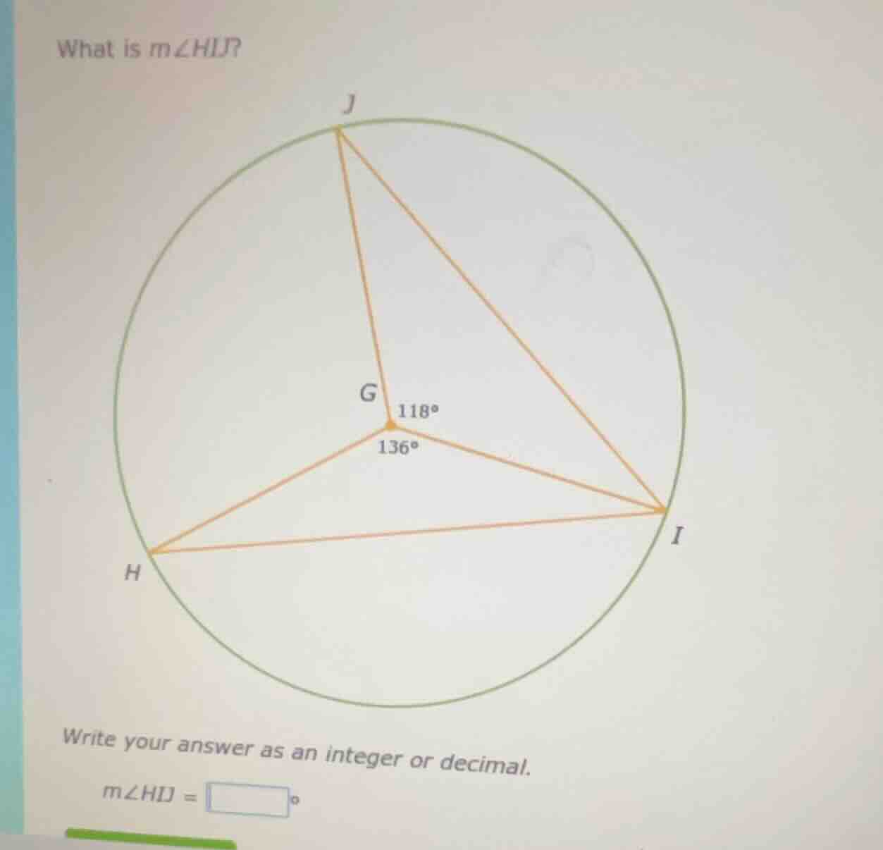 what is ( mangle hij )? write your answer as an integer or decimal. ( m…