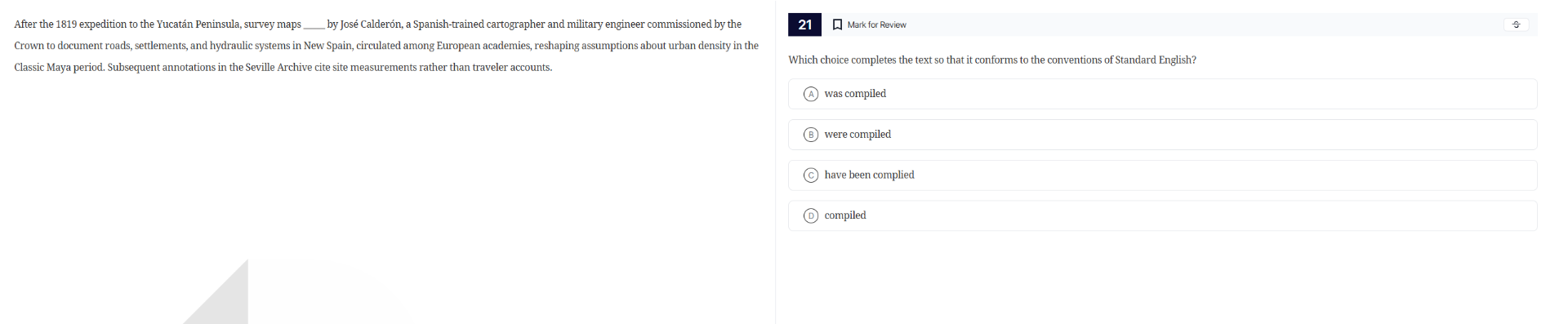 after the 1819 expedition to the yucatán peninsula, survey maps ___ by …