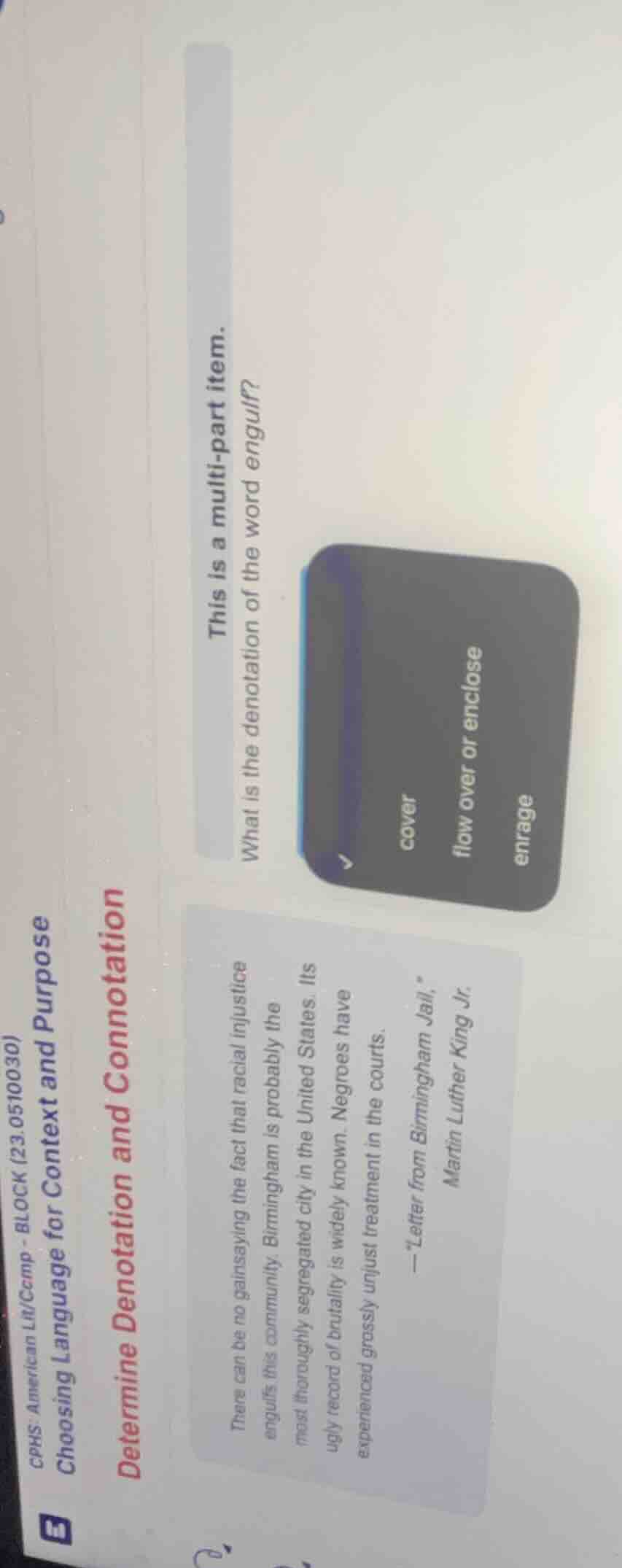 determine denotation and connotation there can be no gainsaying the fac…