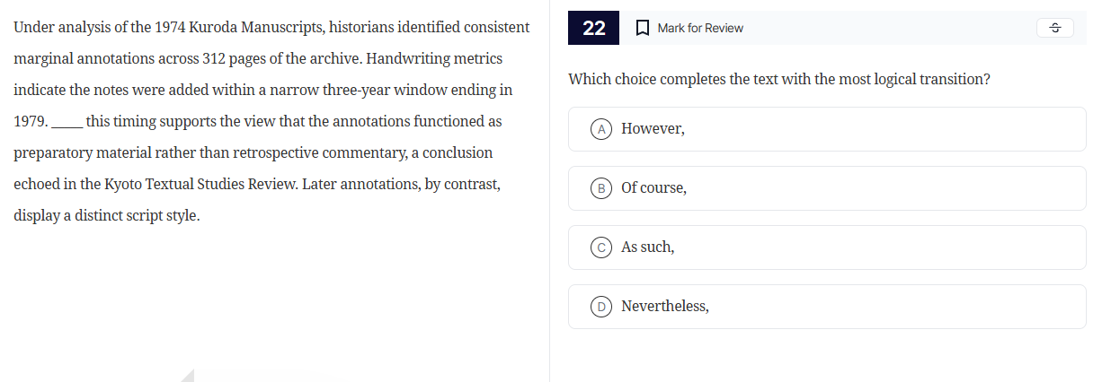 under analysis of the 1974 kuroda manuscripts, historians identified co…