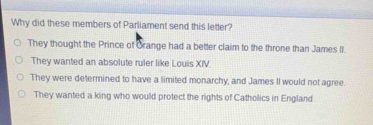 why did these members of parliament send this letter? they thought the …