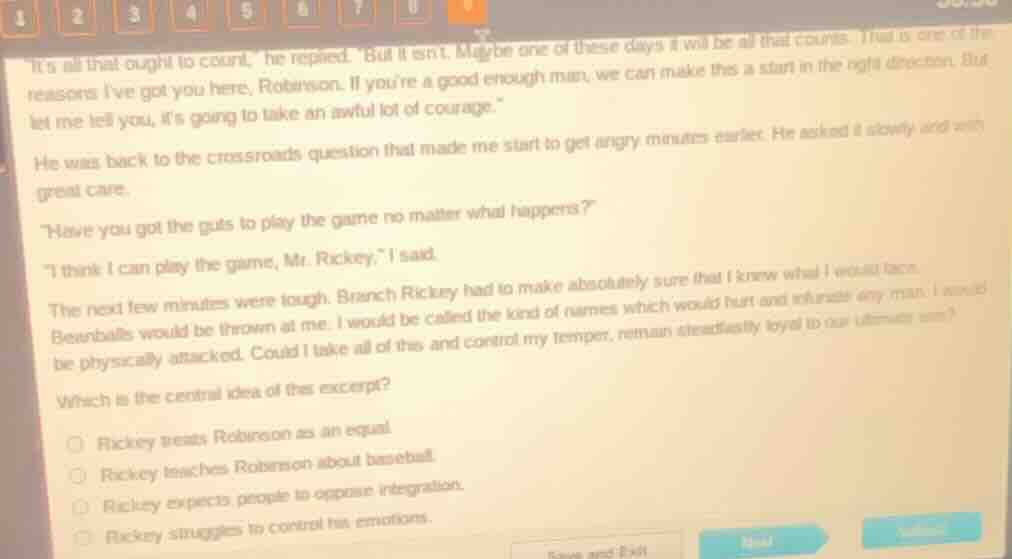 its all that ought to count,\ he replied. \but it isnt. maybe one of th…