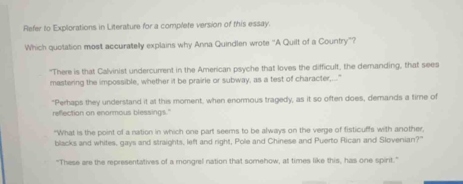 refer to explorations in literature for a complete version of this essa…