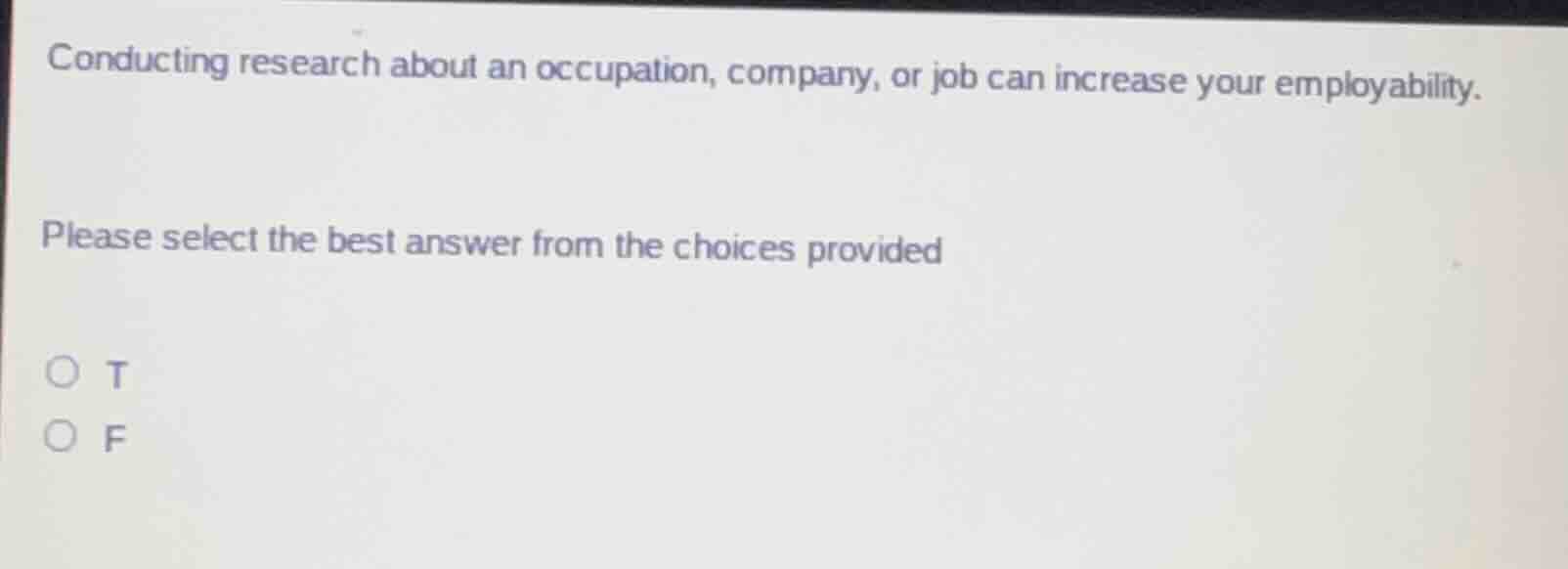 conducting research about an occupation, company, or job can increase y…