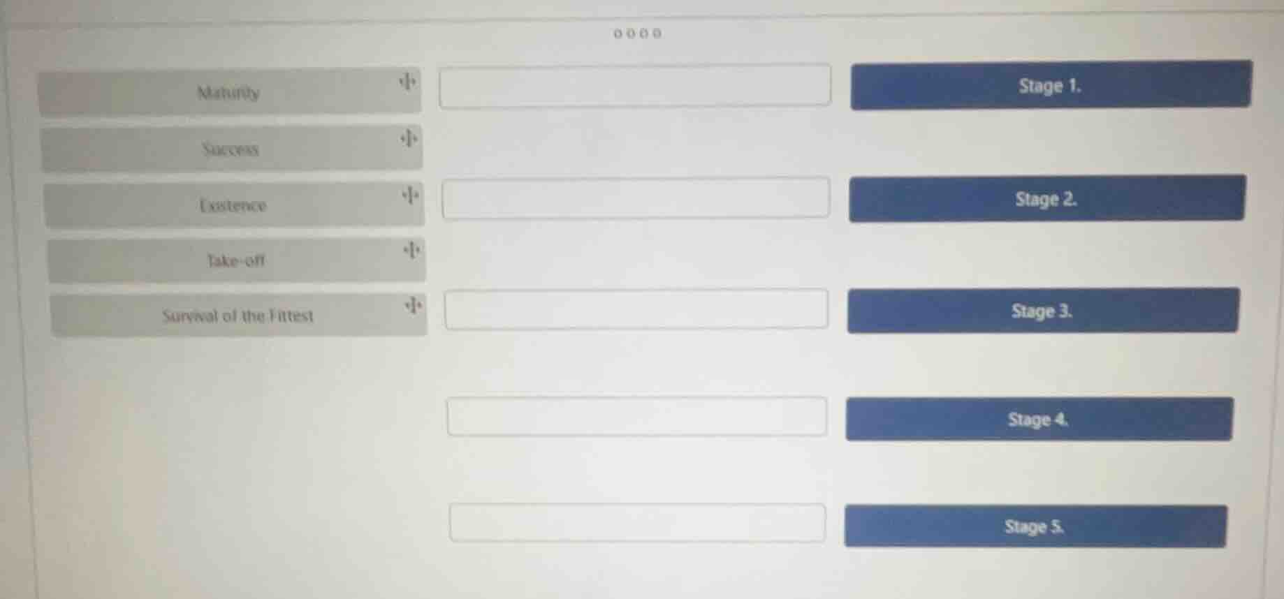 maturity success existence take - off survival of the fittest stage 1. …