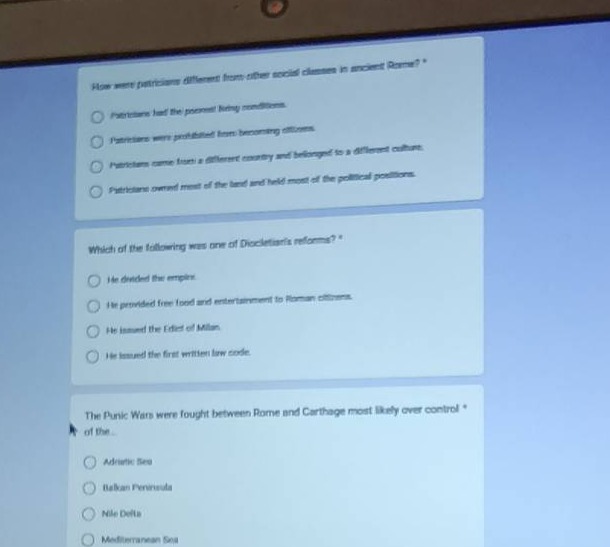 how were patricians different from other social classes in ancient rome…