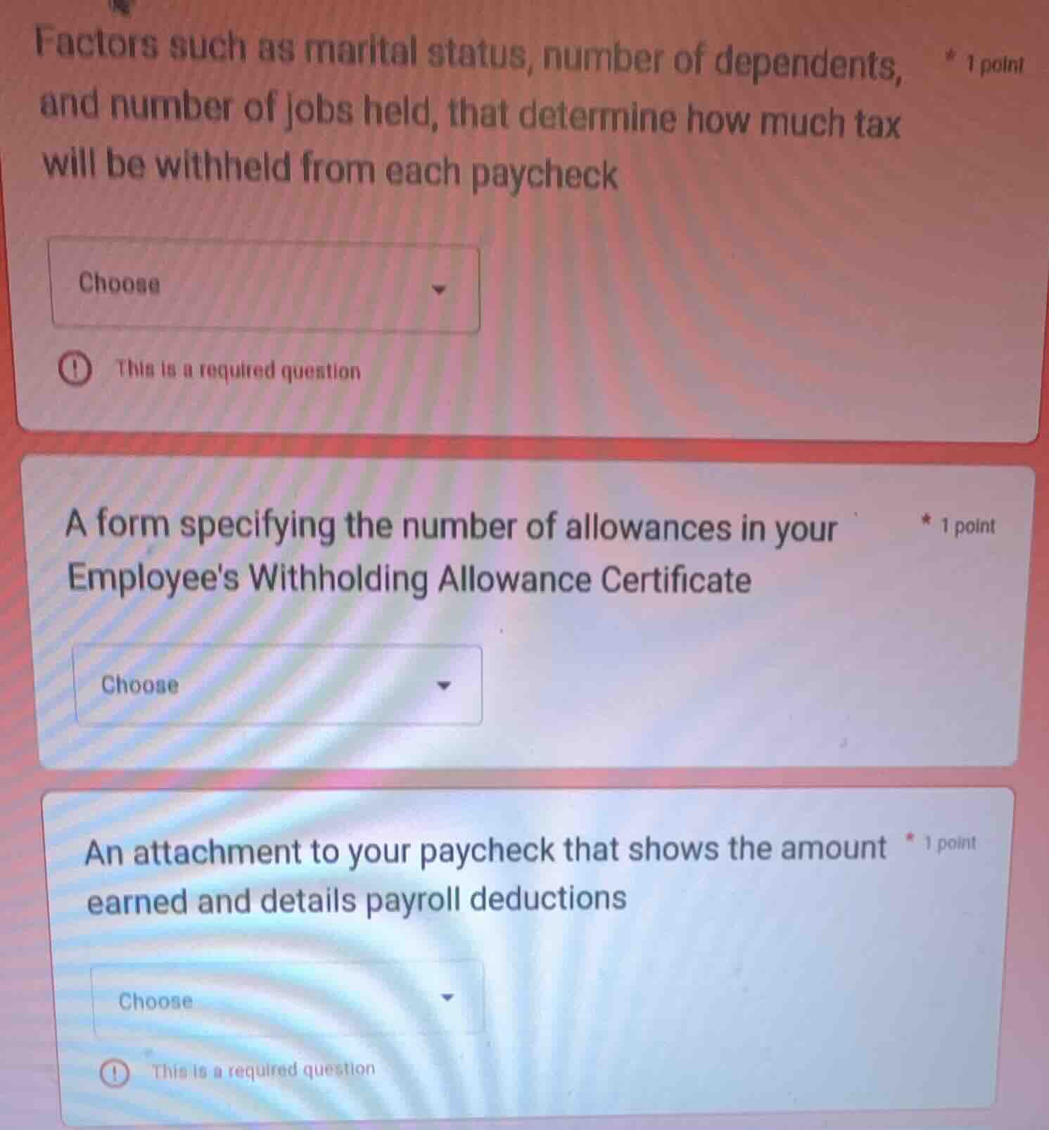 factors such as marital status, number of dependents, and number of job…