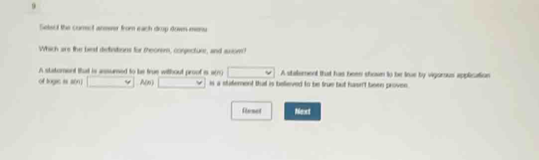 select the correct answer from each drop - down menu. which are the bes…