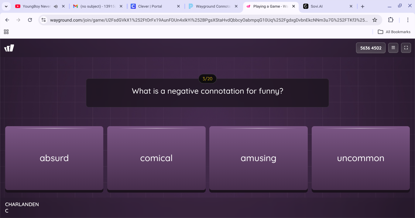 what is a negative connotation for funny? absurd comical amusing uncomm…