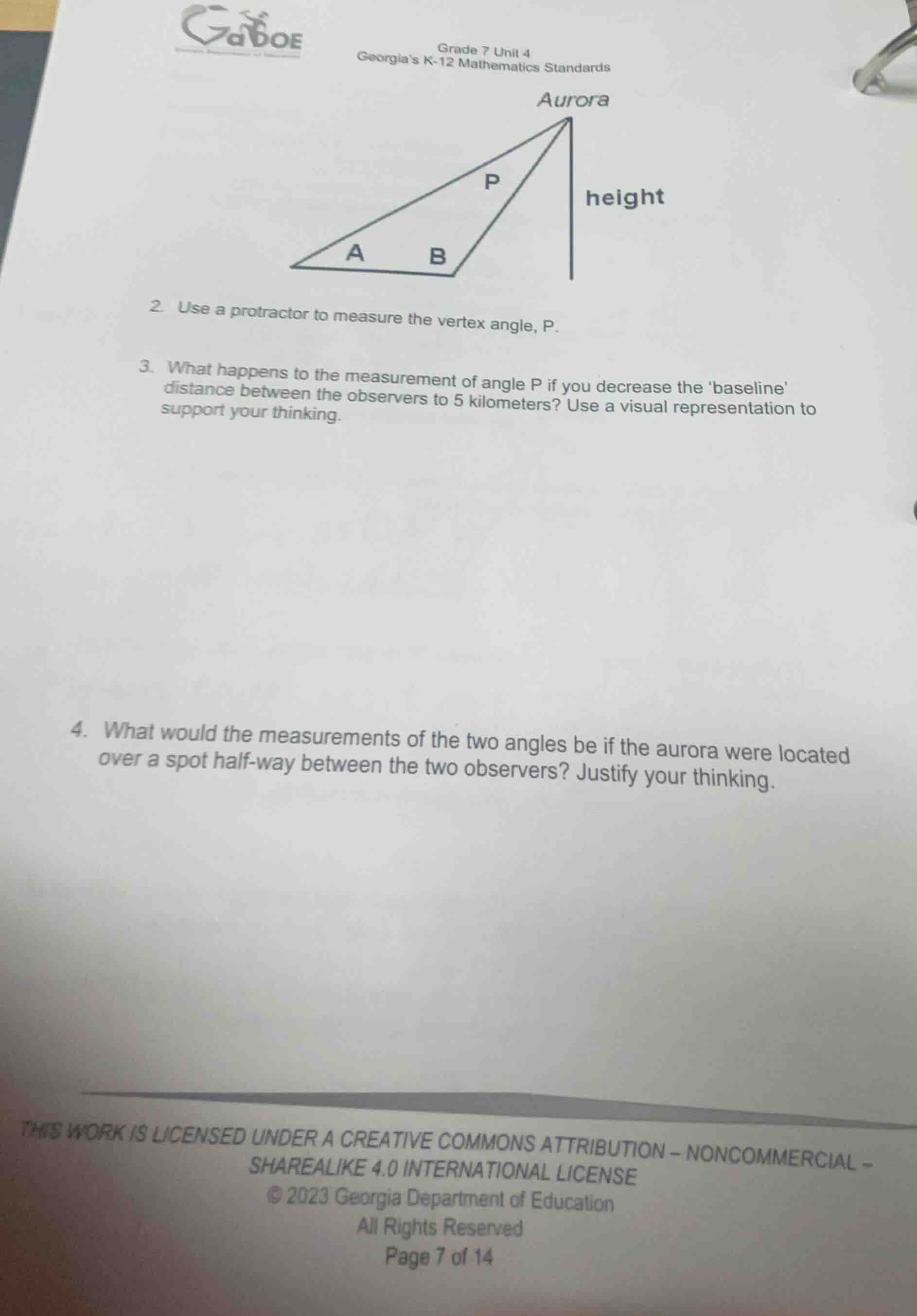 grade 7 unit 4 georgia’s k-12 mathematics standards 2. use a protractor…